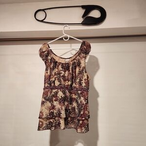 Y2K Venezia Multicolor Paisley Tank Top